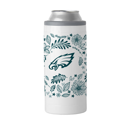 Philadelphia Eagles 12oz Botanical Slim Can Coolie