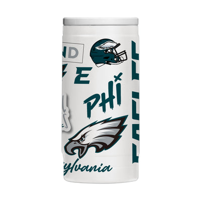 Philadelphia Eagles 12oz Native Powdercoat SlimCan Coolie