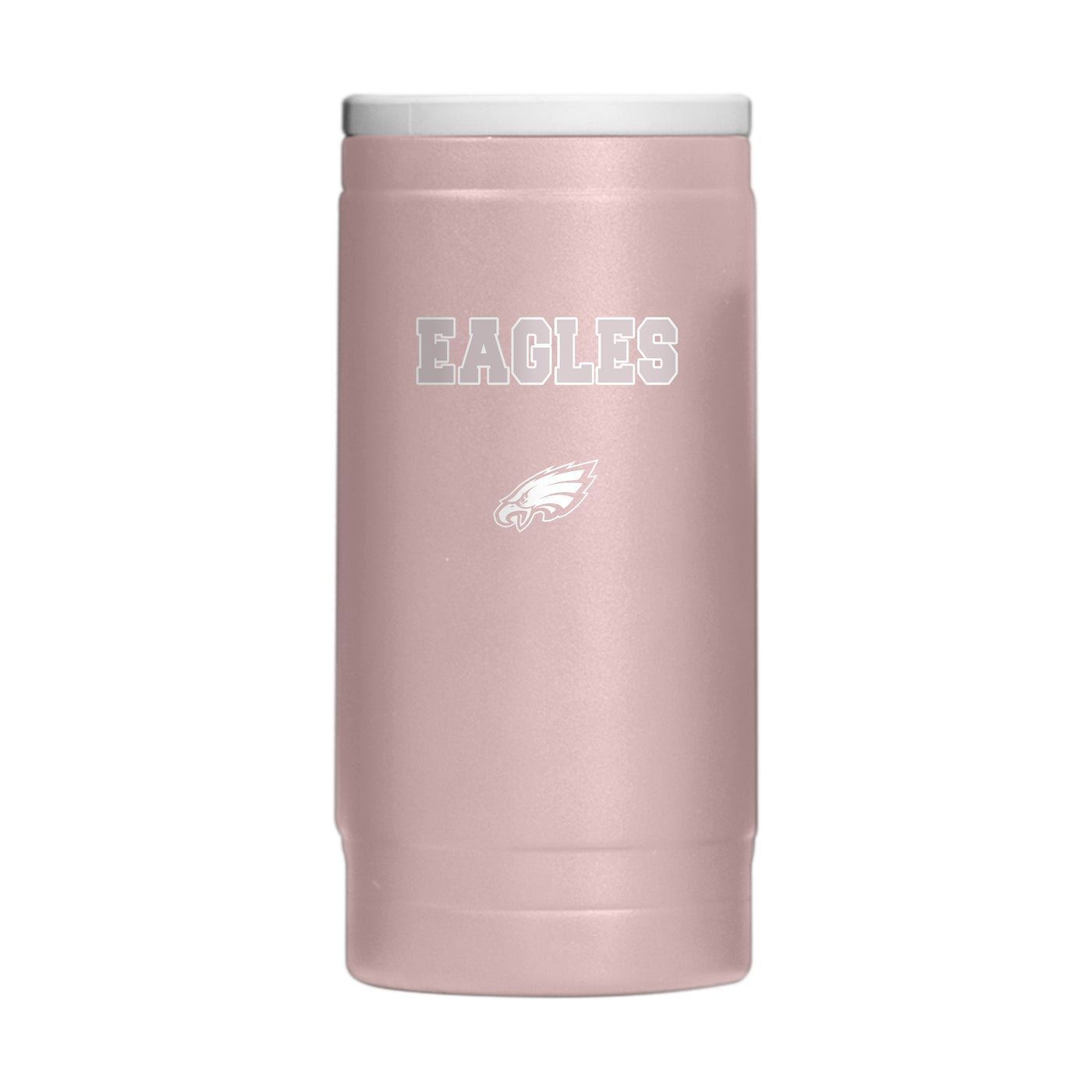 Philadelphia Eagles  Stencil Powder Coat Slim Can Coolie
