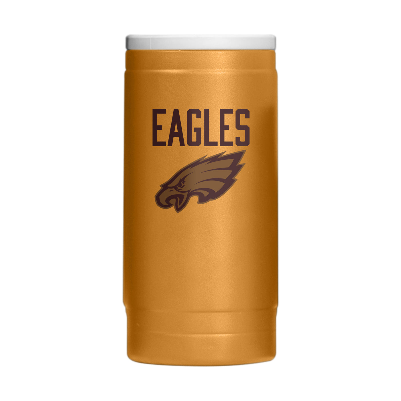 Philadelphia Eagles  Huddle Powder Coat Slim Can Coolie