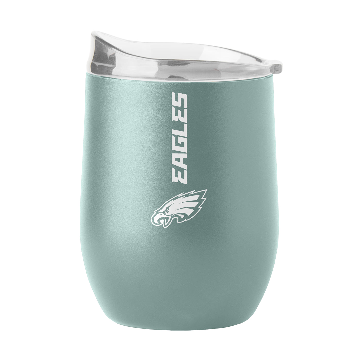 Philadelphia Eagles 16oz Vertical Powder Coat Curved Beverage