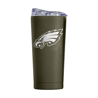 Philadelphia Eagles Olive 20oz Powder Coat Tumbler