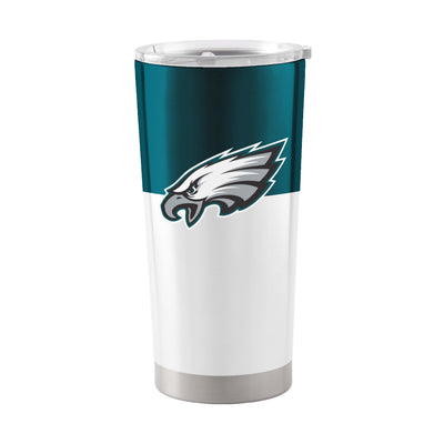 Philadelphia Eagles 20oz Colorblock Stainless Tumbler