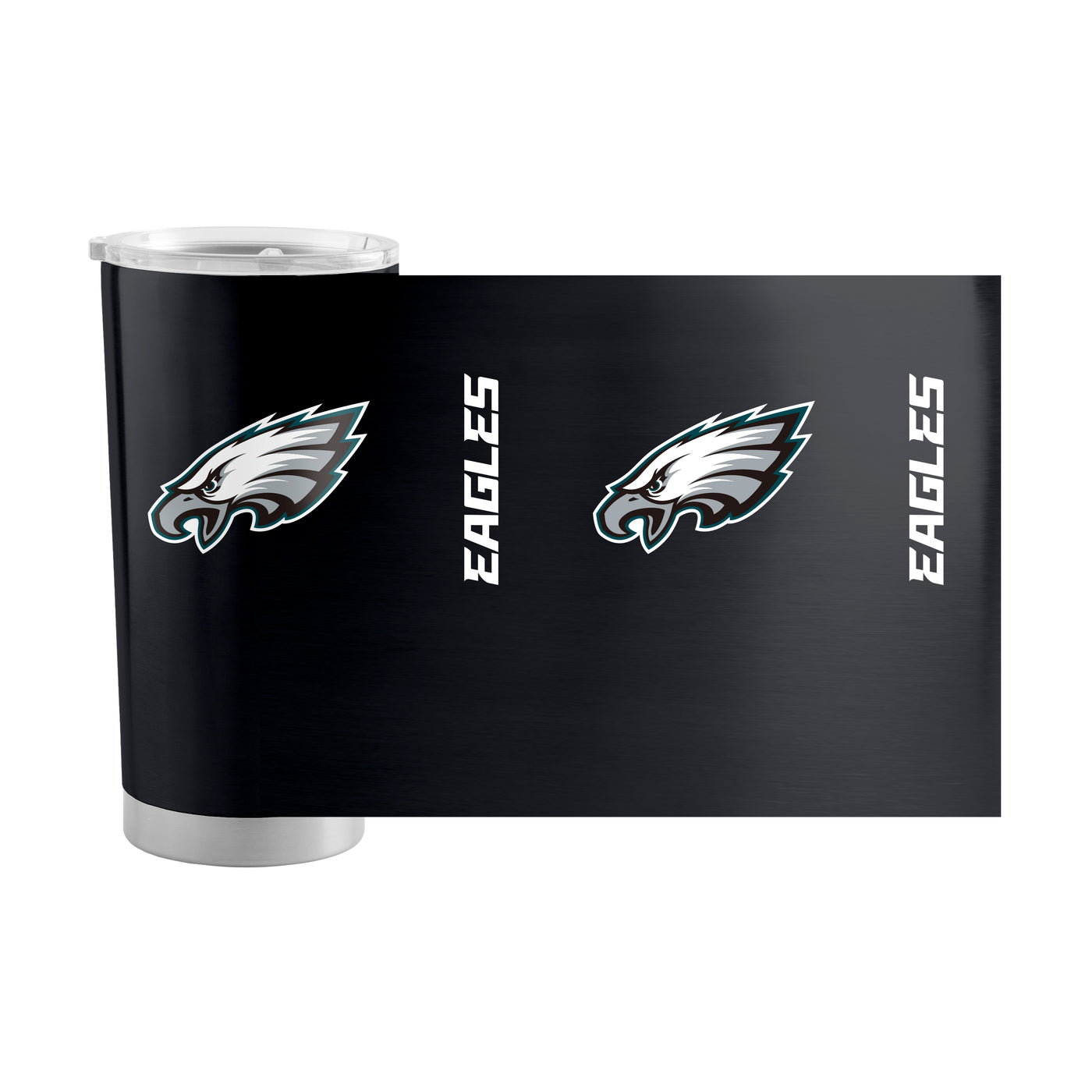 Philadelphia Eagles Black 20oz Gameday Stainless Tumbler