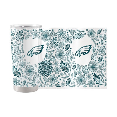 Philadelphia Eagles 20oz Botanical Stainless Steel Tumbler