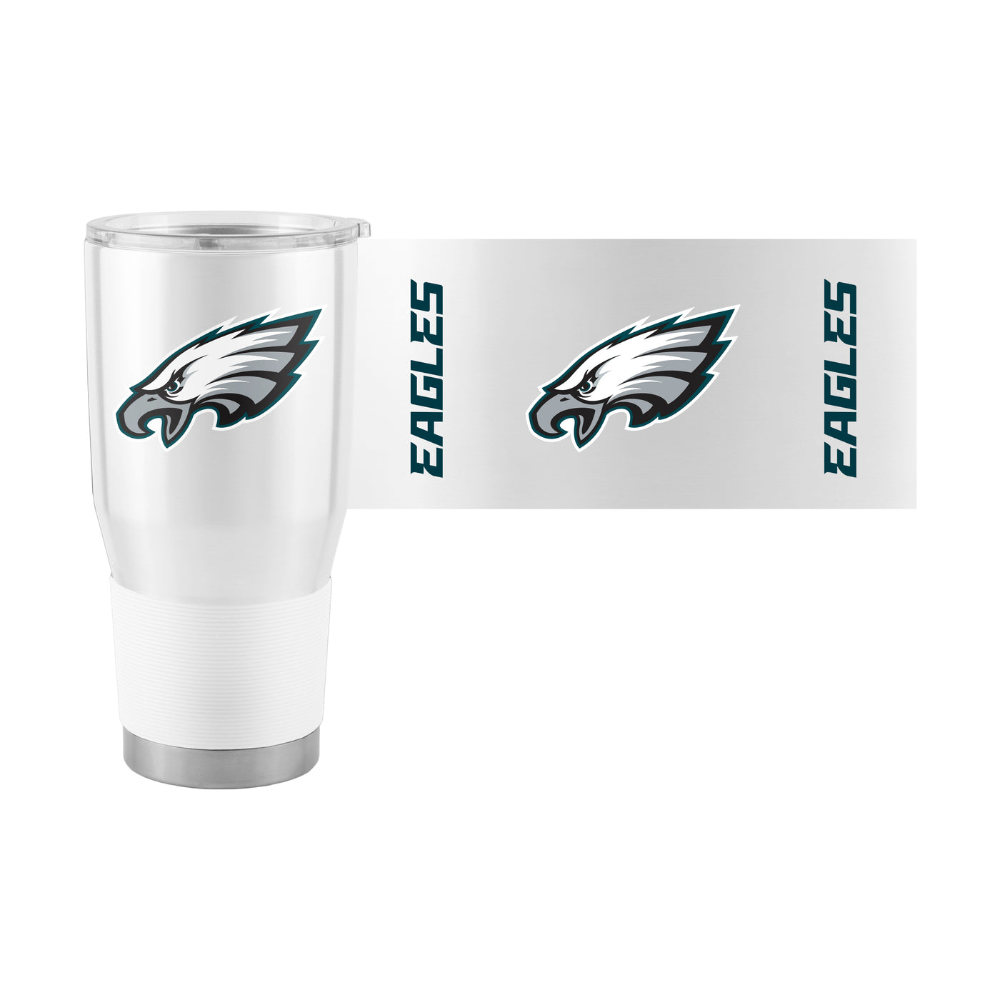Philadelphia Eagles White 30oz Gameday Stainless Steel Tumbler