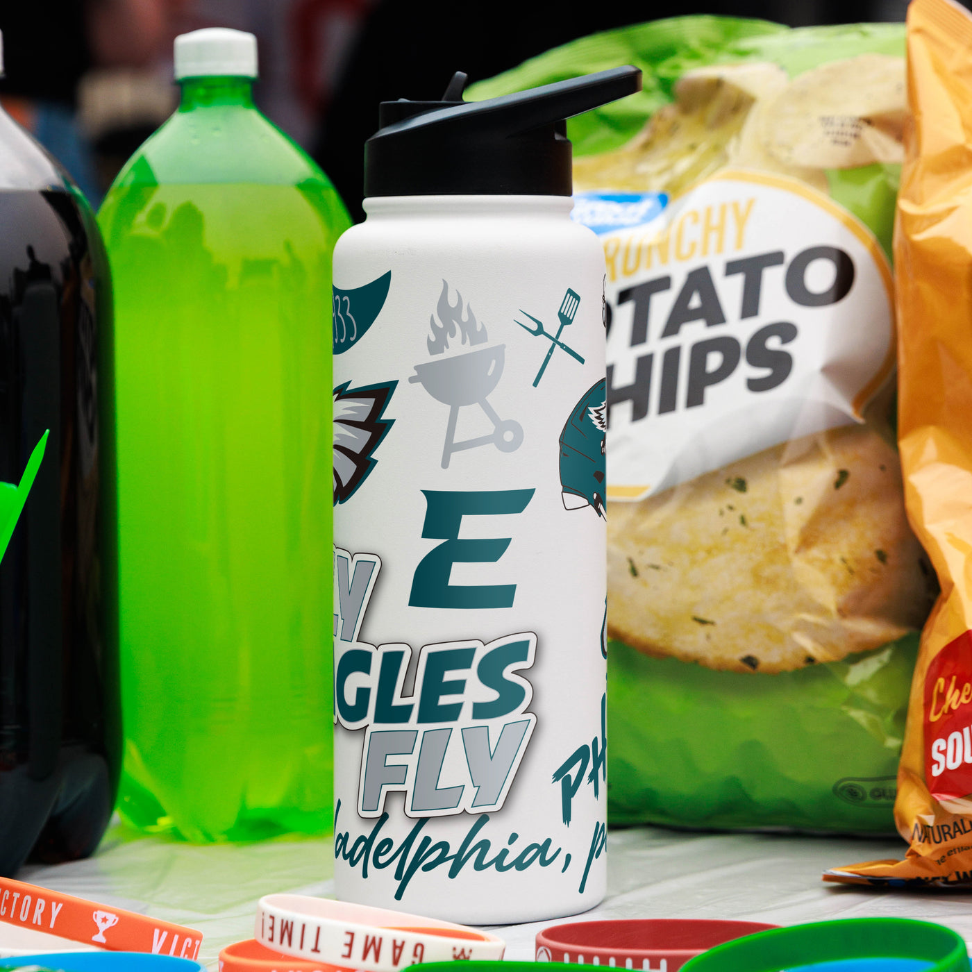 Philadelphia Eagles 34oz Native Quencher Bottle
