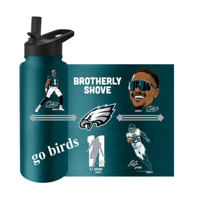 Philadelphia Eagles/Breaking T 34oz Native Quencher Bottle
