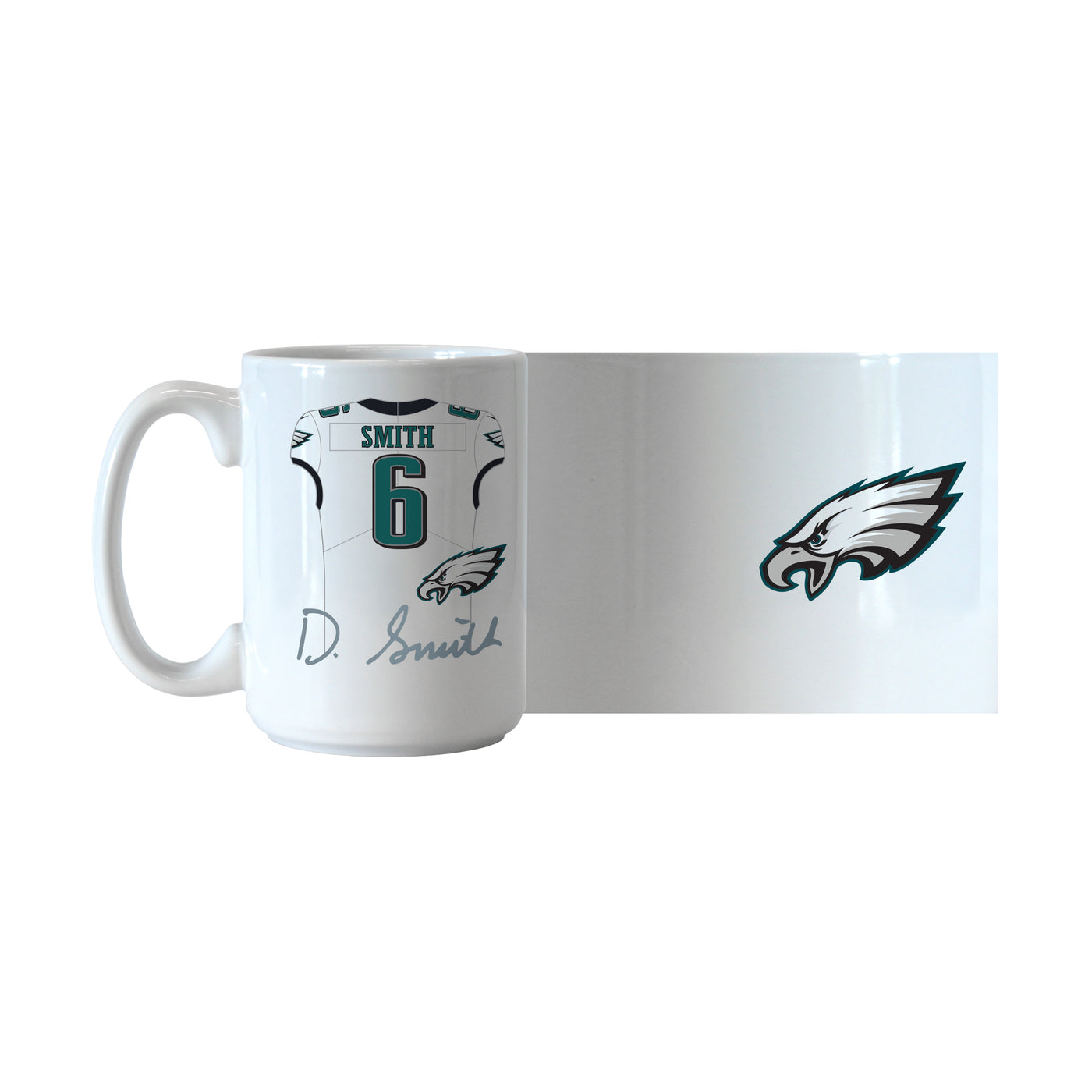 Philadelphia Eagles 15oz Devonta Smith Jersey Sublimated Mug