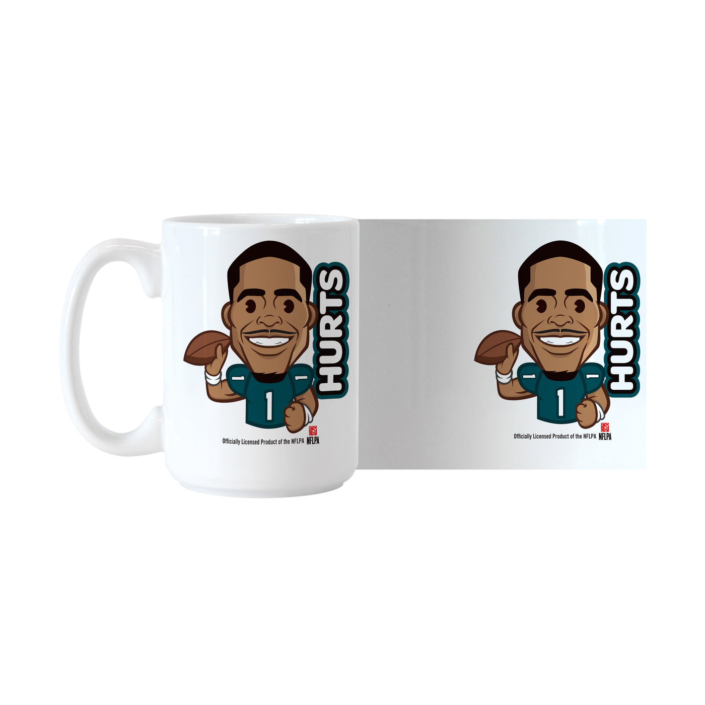 Philadelphia Eagles Jalen Hurts 15oz Caricature Sublimated Mug