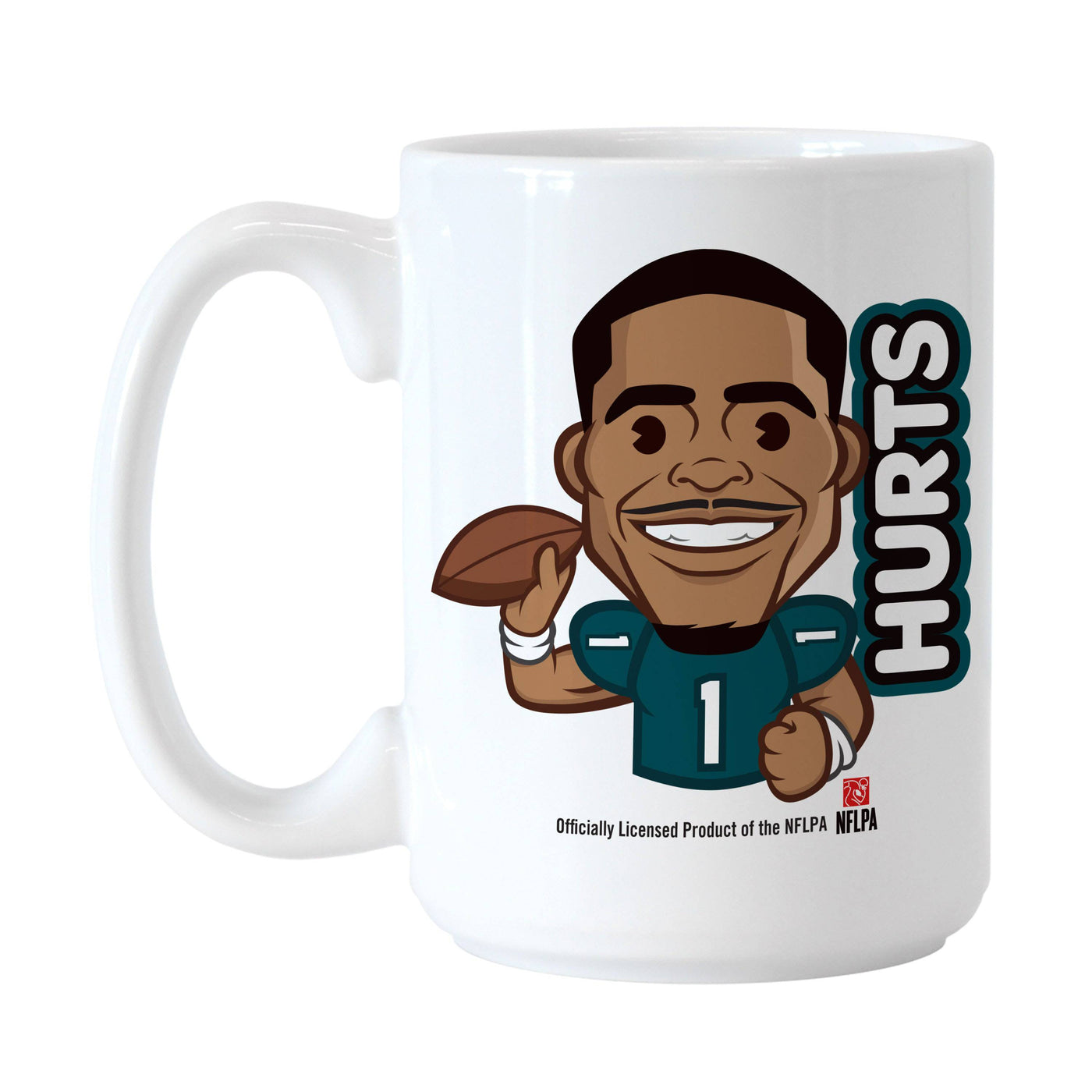 Philadelphia Eagles Jalen Hurts 15oz Caricature Sublimated Mug