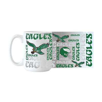 Philadelphia Eagles Retro 15oz Spirit Sublimated Mug
