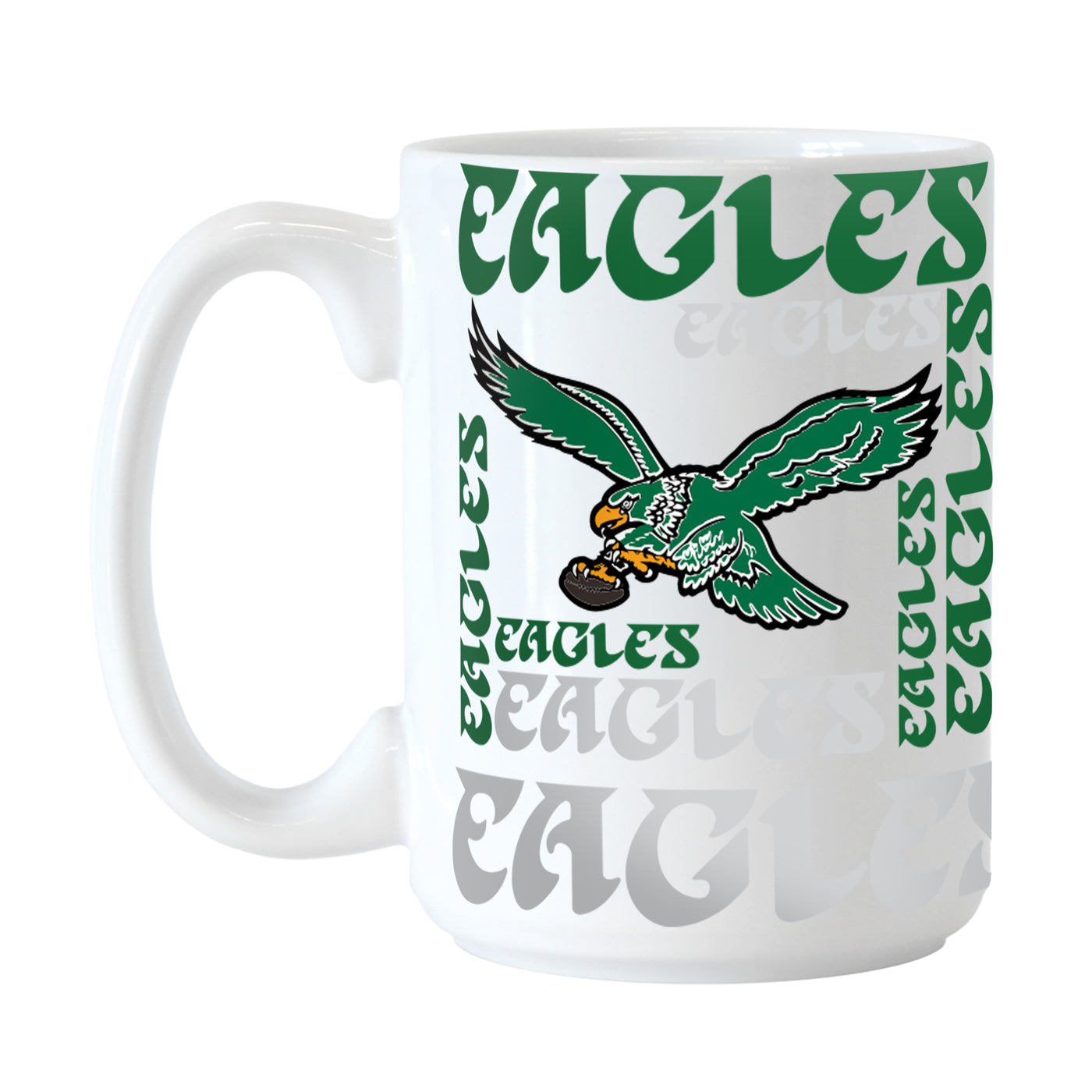 Philadelphia Eagles Retro 15oz Spirit Sublimated Mug
