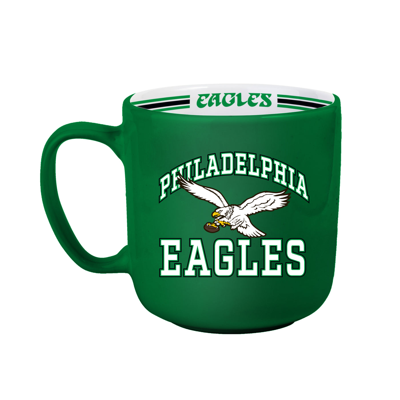 Philadelphia Eagles Retro 15oz Stripe Mug