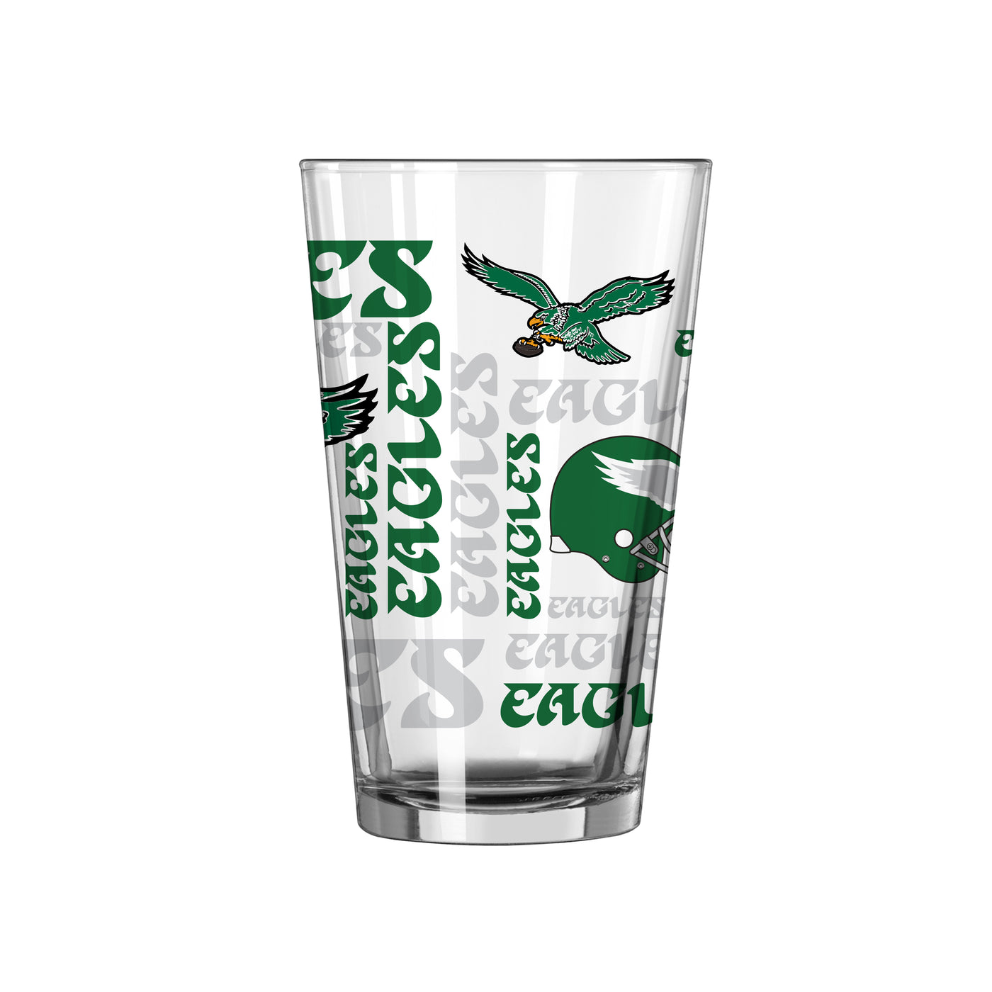 Philadelphia Eagles Retro 16oz Spirit Pint Glass