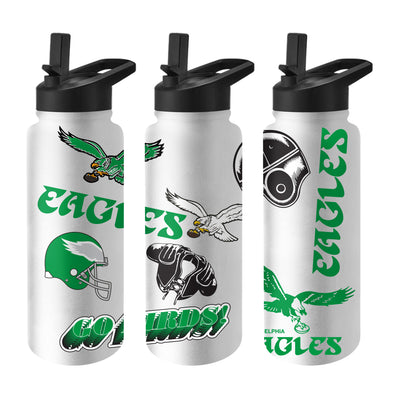 Philadelphia Eagles Retro 34oz Native Quencher Bottle