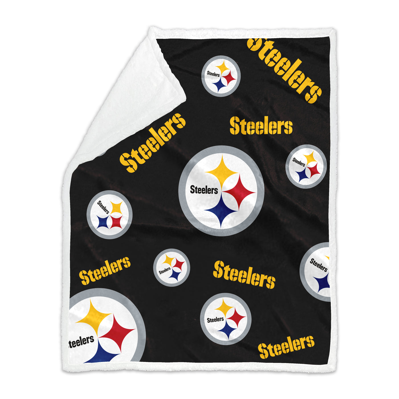 Pittsburgh Steelers 50x60 Plush Sherpa Throw