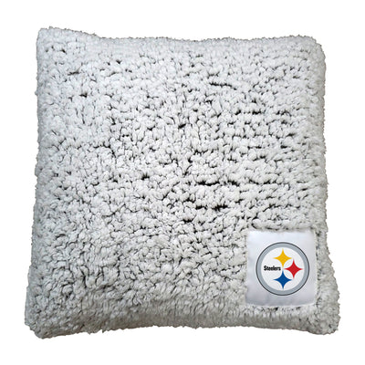 Pittsburgh Steelers Frosty Throw Pillow - Logo Brands