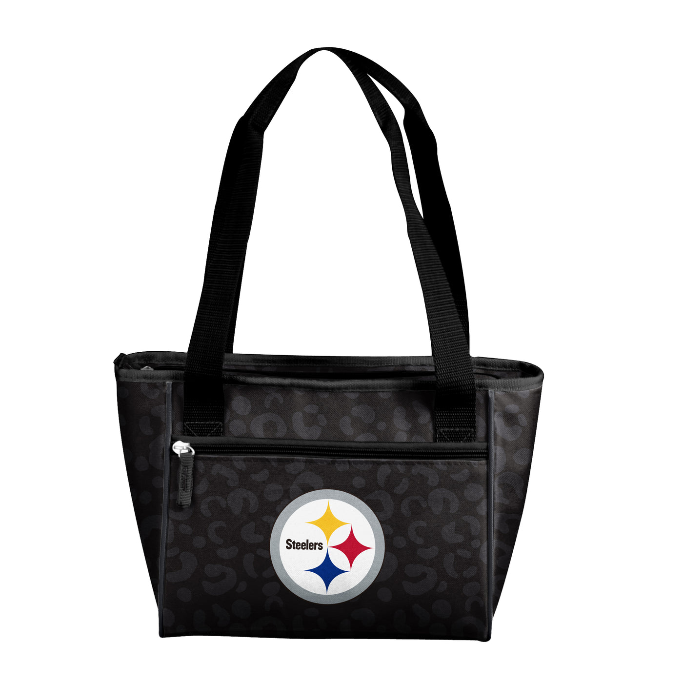 Pittsburgh Steelers Leopard Print 16 Can Cooler Tote