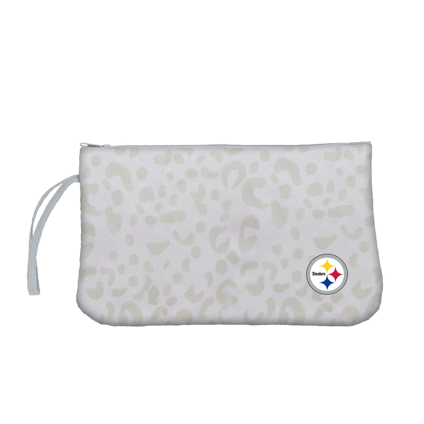 Pittsburgh Steelers Leopard Print Wristlet