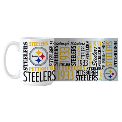 Pittsburgh Steelers 15oz Spirit Sublimated Mug
