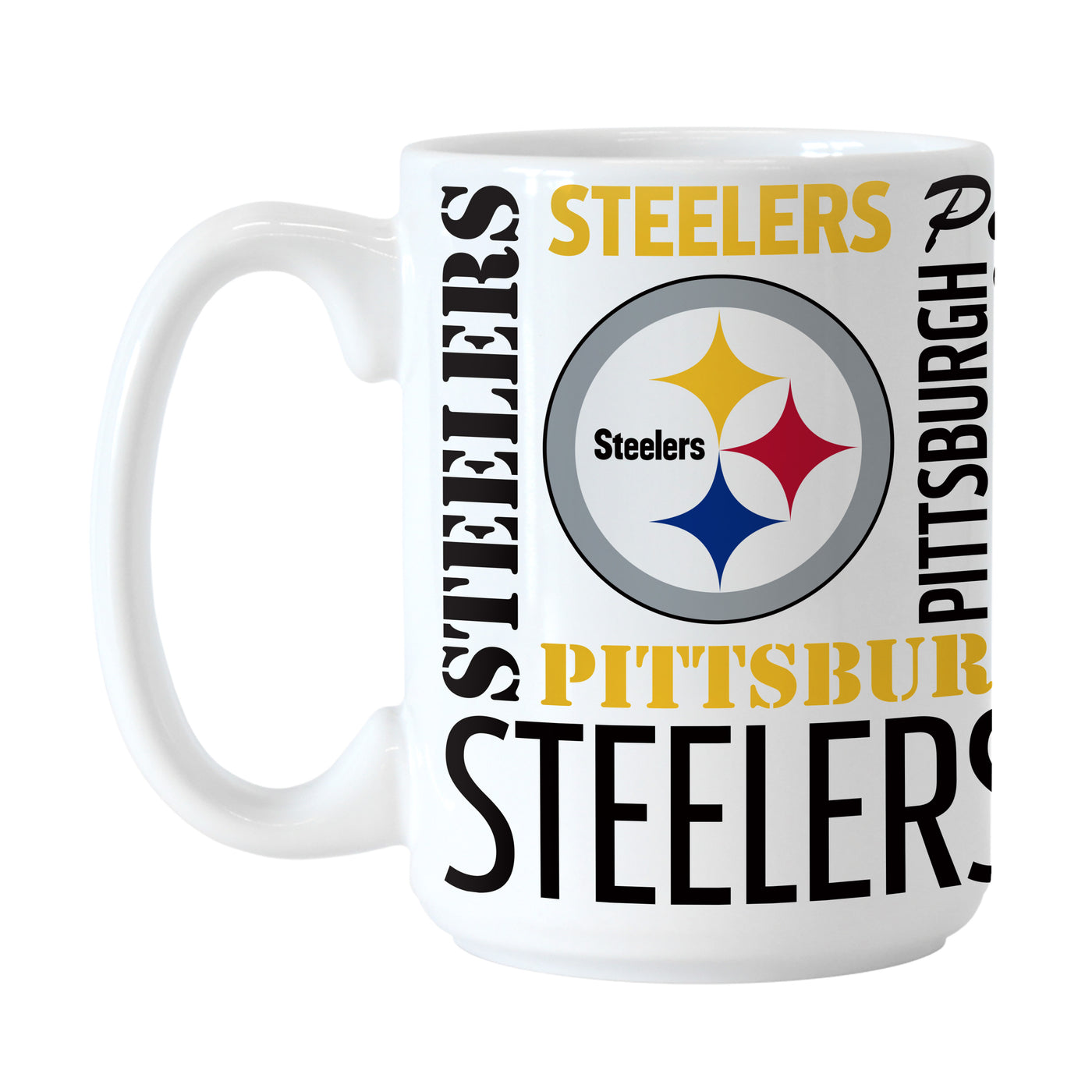 Pittsburgh Steelers 15oz Spirit Sublimated Mug