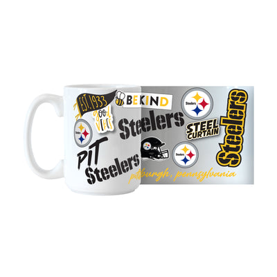 Pittsburgh Steelers 15oz Native Sublimated Mug