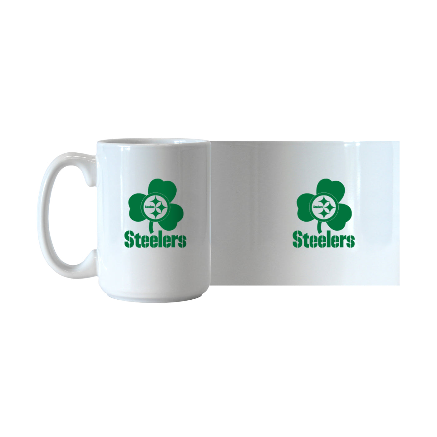 Pittsburgh Steelers St. Patrick's Day Sublimated 15oz Mug