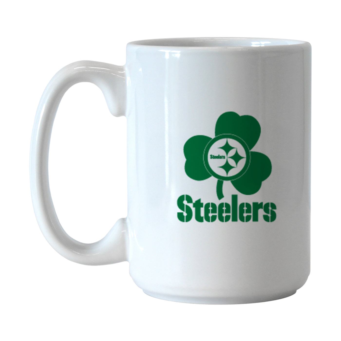 Pittsburgh Steelers St. Patrick's Day Sublimated 15oz Mug
