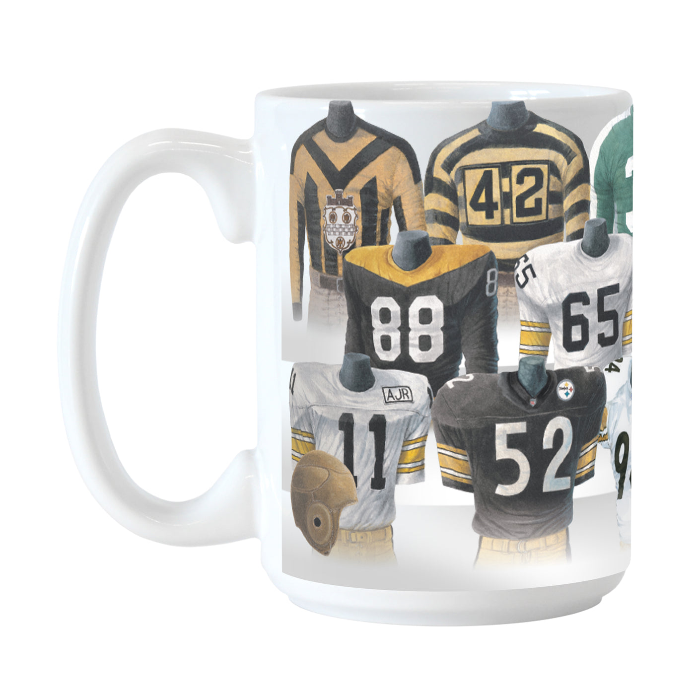 Pittsburgh Steelers Legacy Uniform Collection 15oz Sublimated Mug