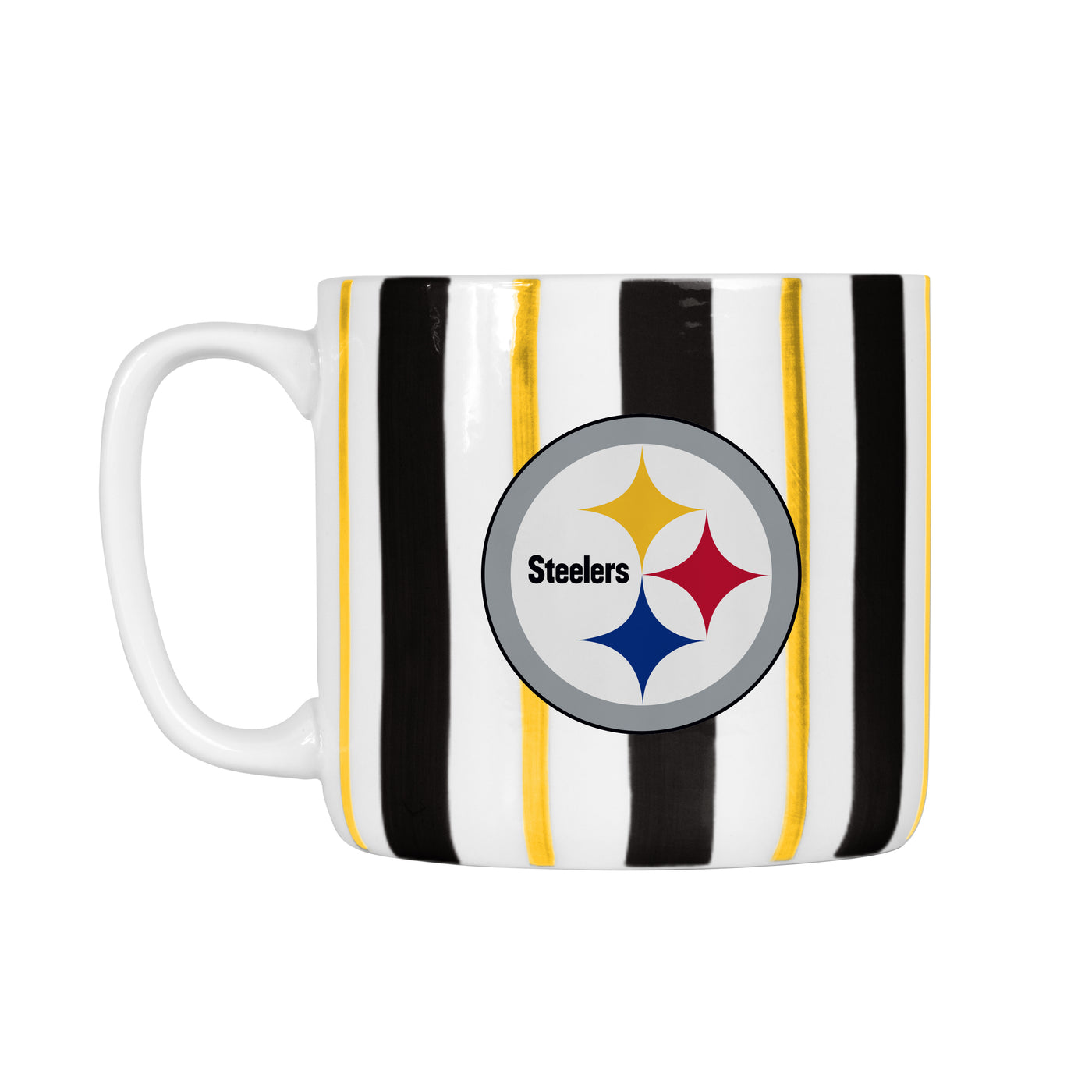 Pittsburgh Steelers 16oz Brushstroke Stripe Mug