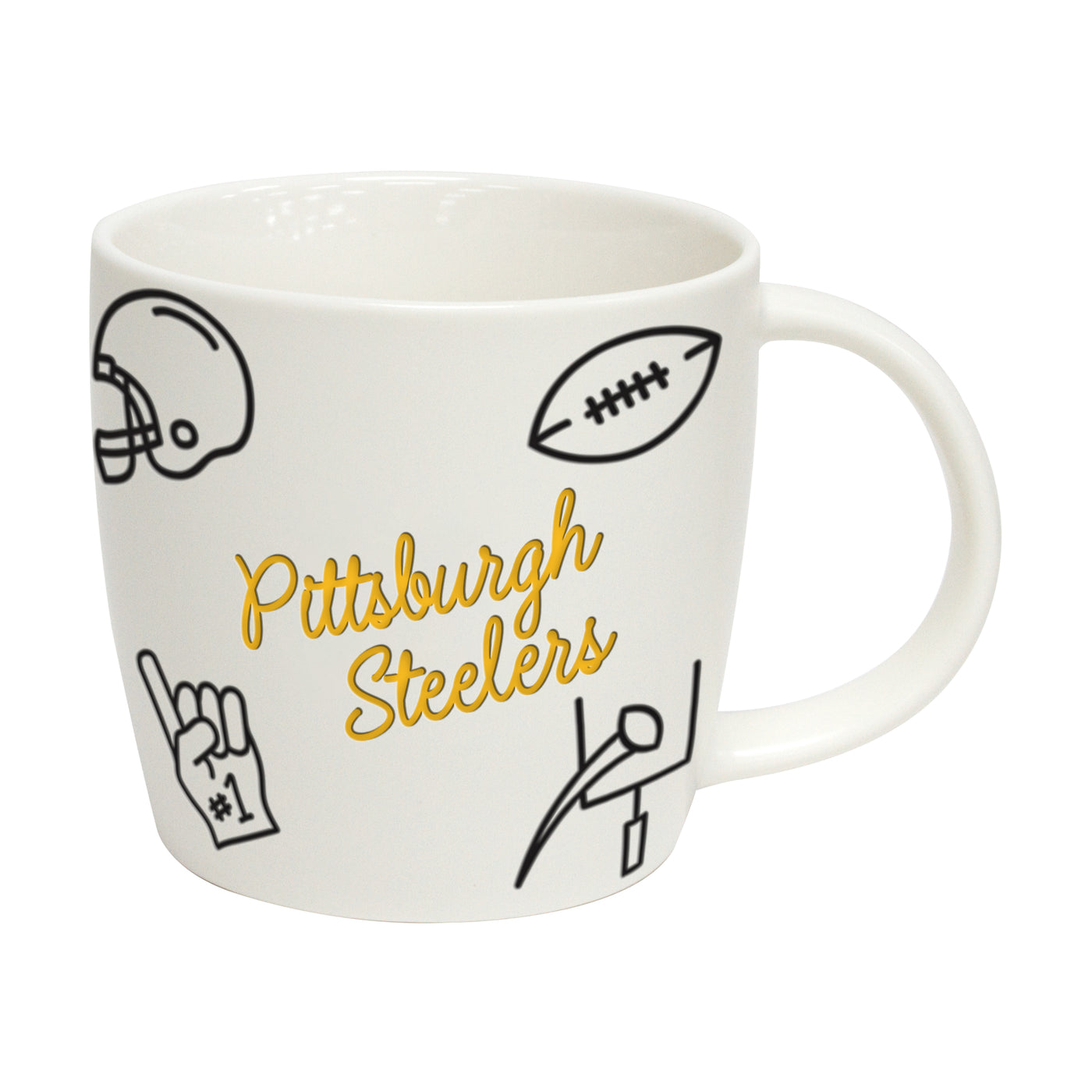 Pittsburgh Steelers 18oz Playmaker Mug