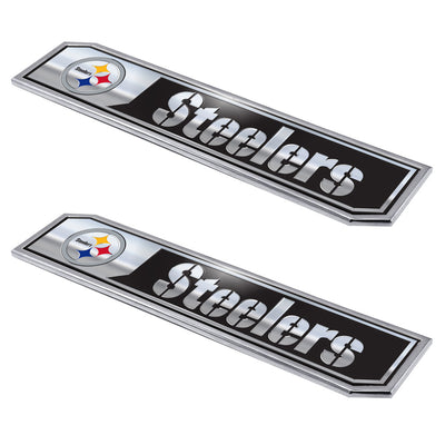 NFL - Pittsburgh Steelers Embossed Truck Emblem 2-pk