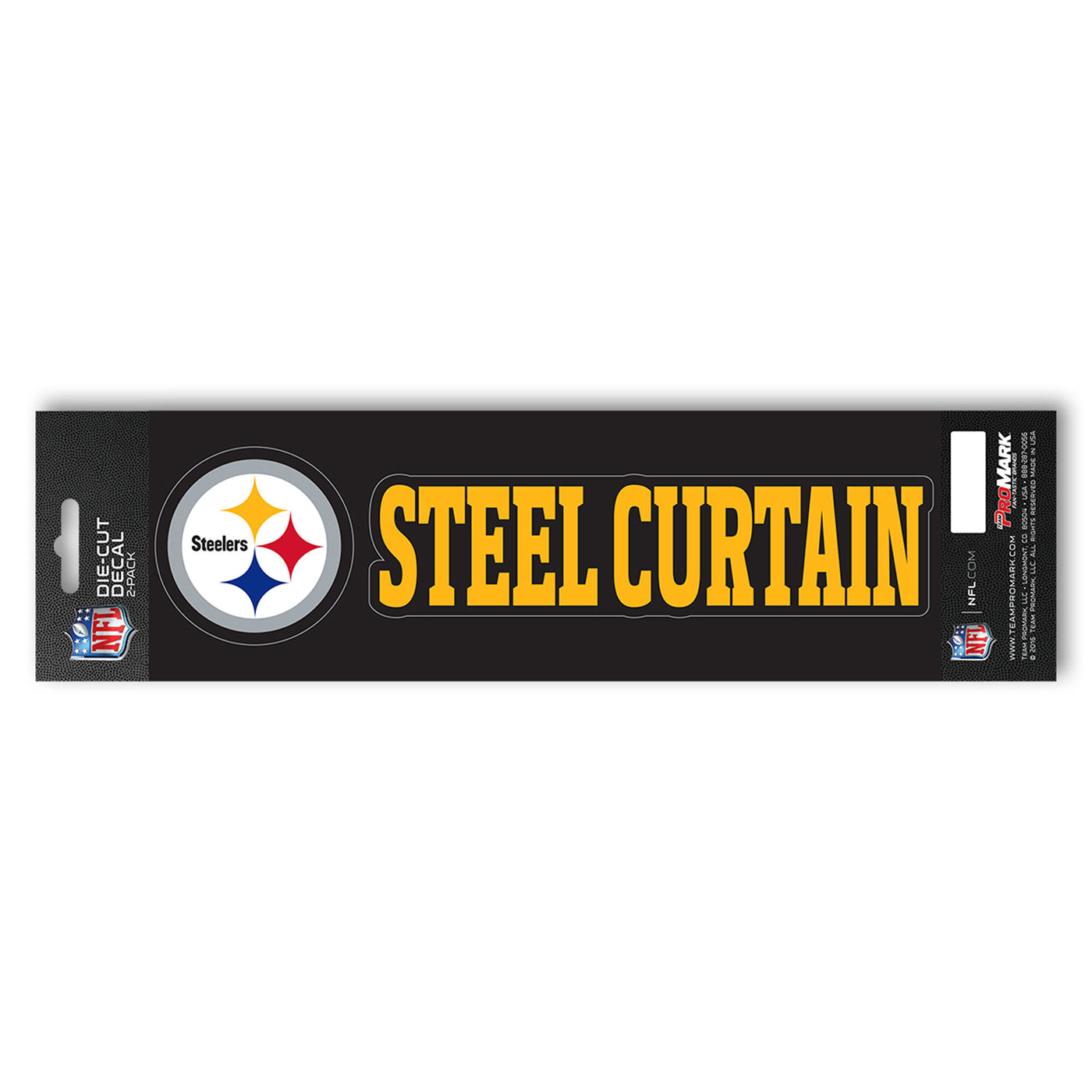 NFL - Pittsburgh Steelers Team Slogan Decal
