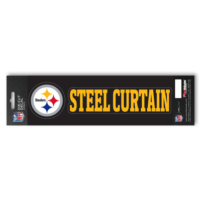 NFL - Pittsburgh Steelers Team Slogan Decal