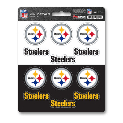 NFL - Pittsburgh Steelers Mini Decal 12-pk