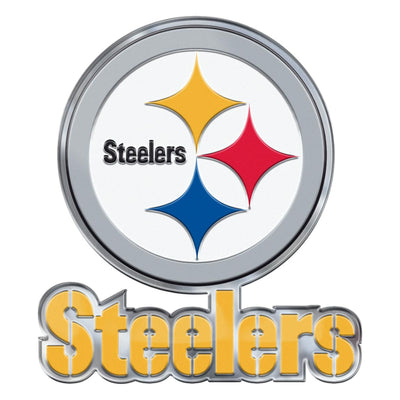 NFL - Pittsburgh Steelers Embossed Color Emblem2