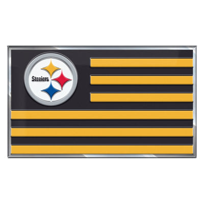 NFL - Pittsburgh Steelers Embossed State Flag Emblem