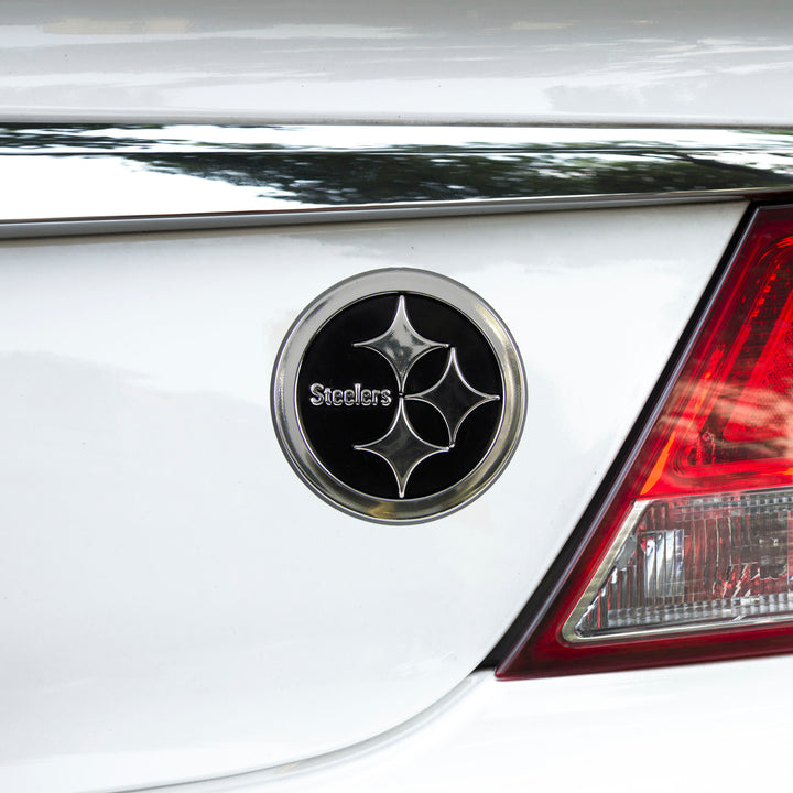 NFL - Pittsburgh Steelers Plastic Chrome Emblem | Logo Brands