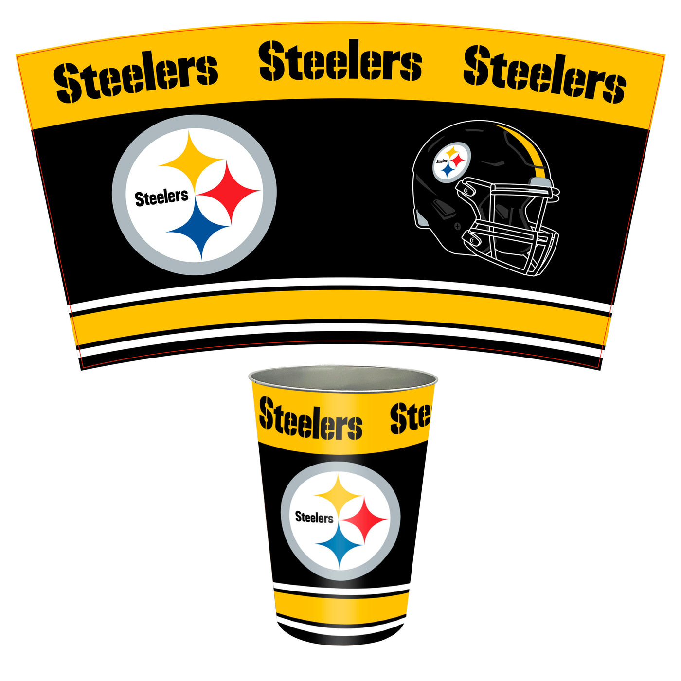 NFL - Pittsburgh Steelers Wastebasket