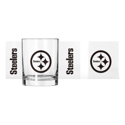 Pittsburgh Steelers 14oz Gameday Rocks Glass
