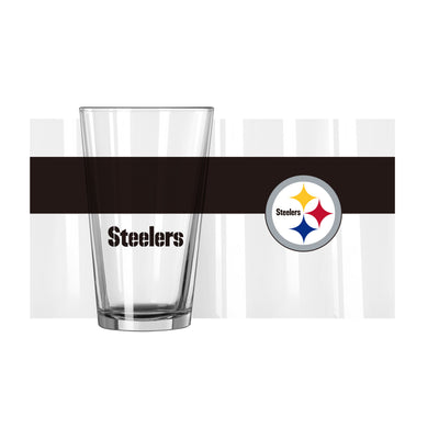 Pittsburgh Steelers 16oz Colorblock Pint Glass