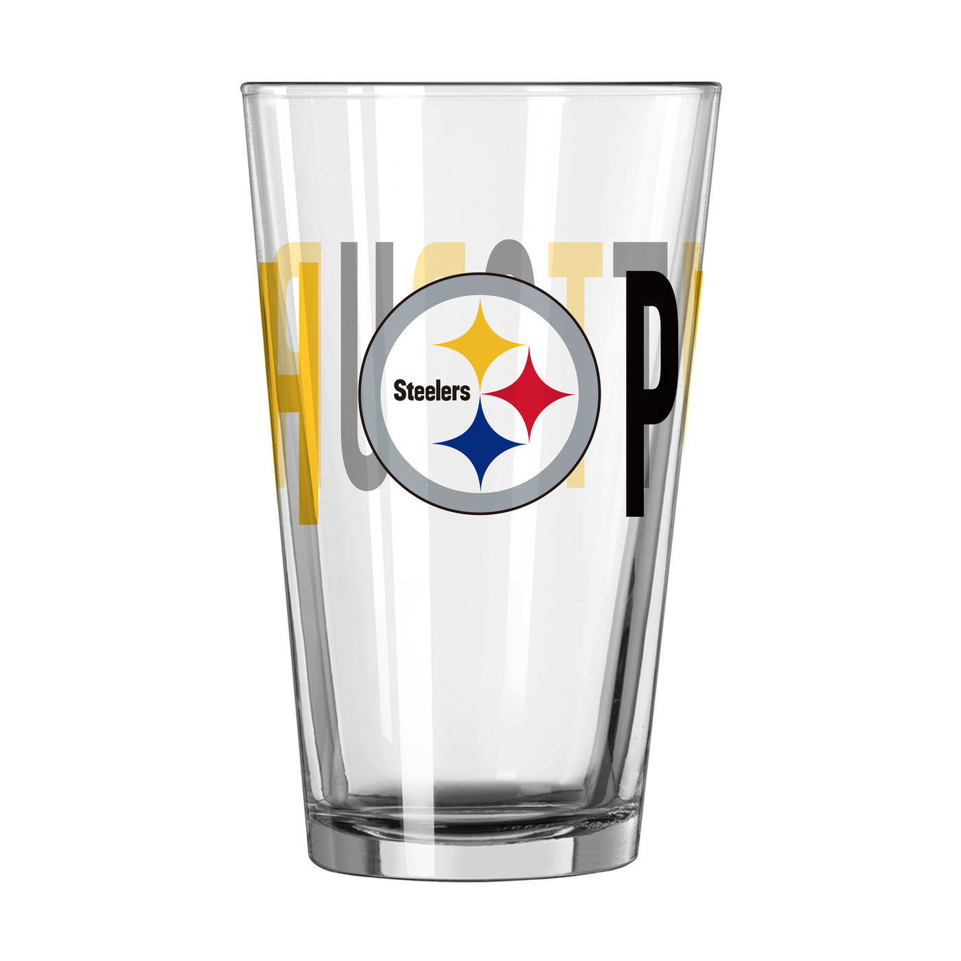 Pittsburgh Steelers 16oz Overtime Pint Glass