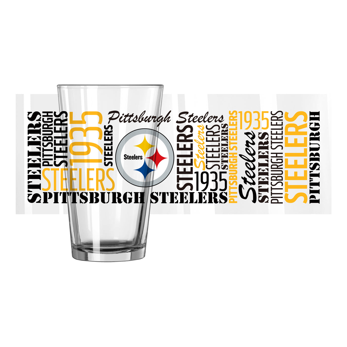 Pittsburgh Steelers 16oz Spirit Pint Glass