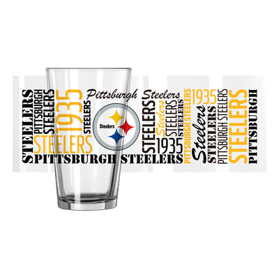 Pittsburgh Steelers 16oz Spirit Pint Glass