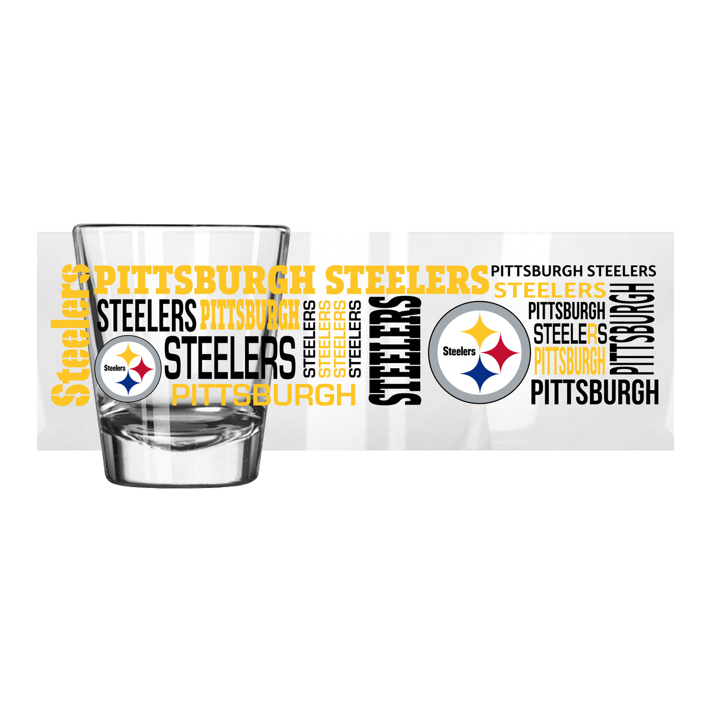 Pittsburgh Steelers 2oz Spirit Shot Glass
