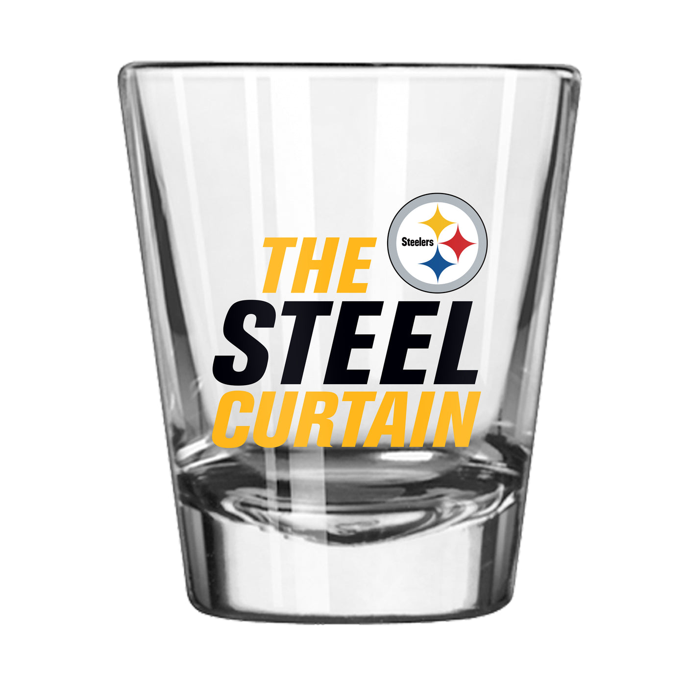 Pittsburgh Steelers 2oz Slogan Shot Glass