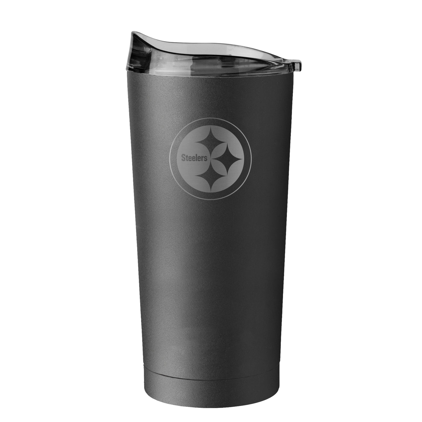 Pittsburgh Steelers 20oz Black Powder Coat Tumbler