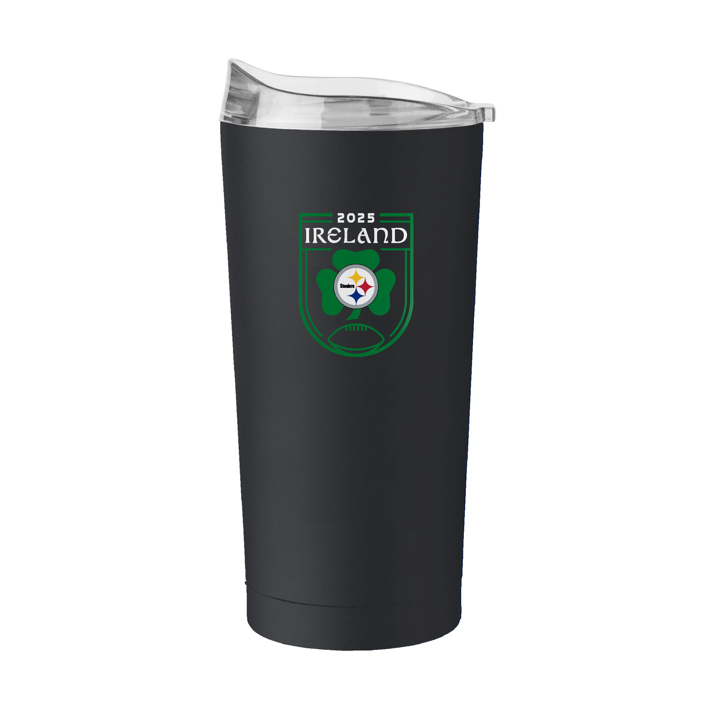 Pittsburgh Steelers 20oz Ireland 2025 Powder Coat Tumbler