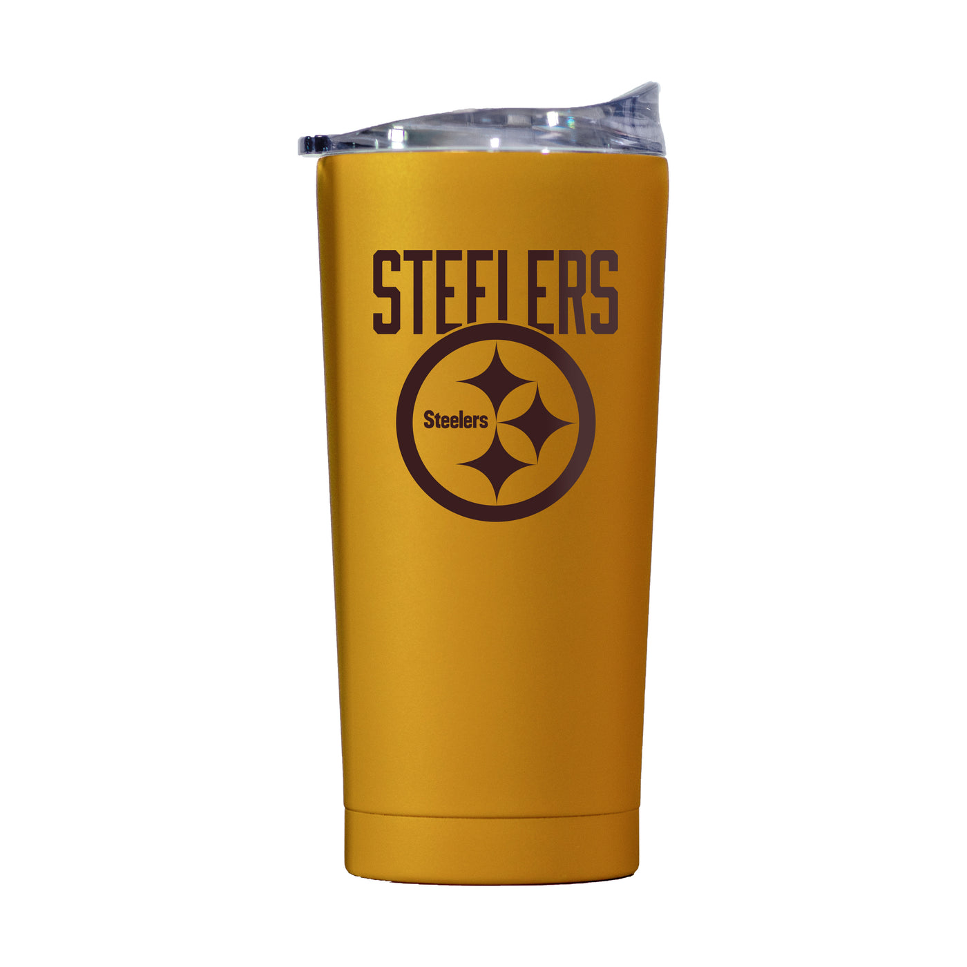 Pittsburgh Steelers 20oz Huddle Powder Coat Tumbler - Logo Brands